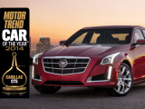 Cadillac CTS Scores Second Motor Trend Car of the Year®&nbsp;Award